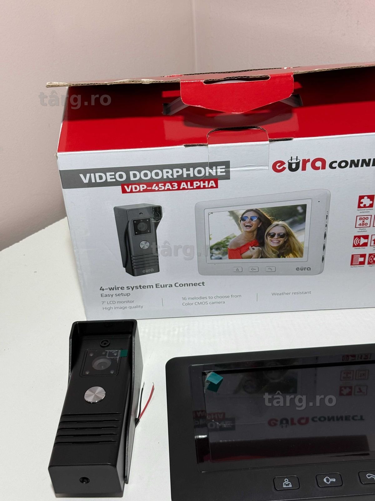 Videointerfon Eura connect VDP-45A3 Alpha 3