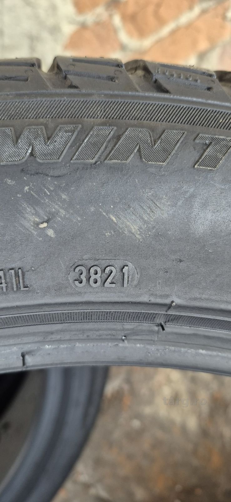 4 anvelope iarna Pirelli 255/45/19,dot 2021.Pretul este pe bucata. 8