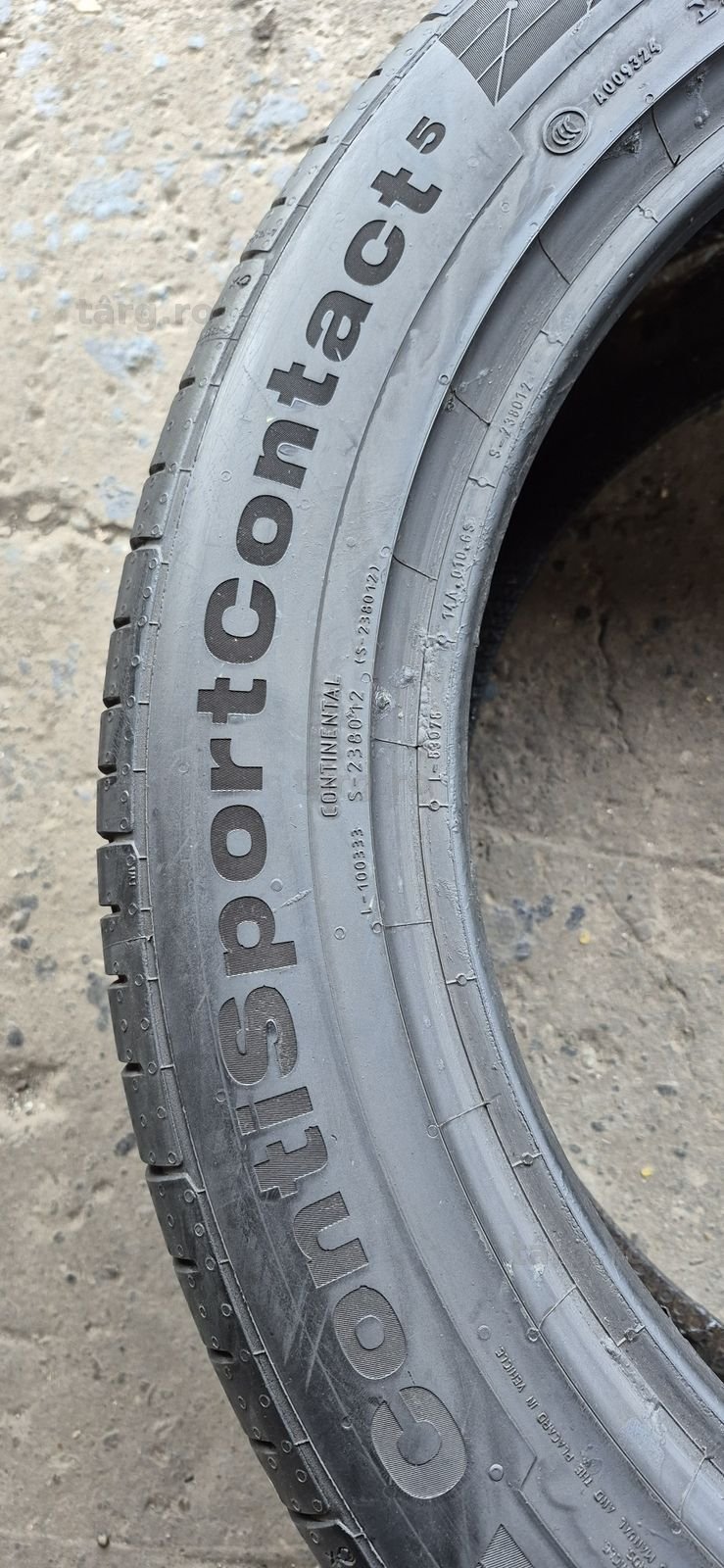 4 anvelope vara Continental 255/45/19,dot 2022.Pret/bucata. 5