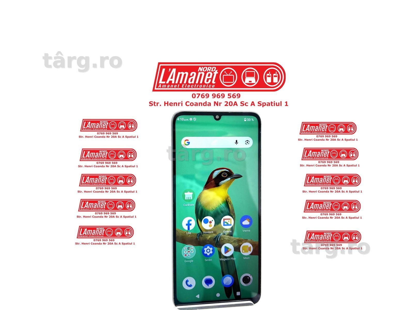 ZTE Blade A35 Dual SIM 2GB RAM 64GB 4G Starry Black Stare Excelenta - Nord