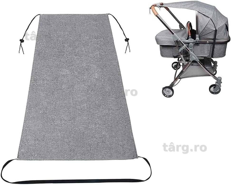 Parasolar universal impermeabil carucior bebe protectie solara/ploaie