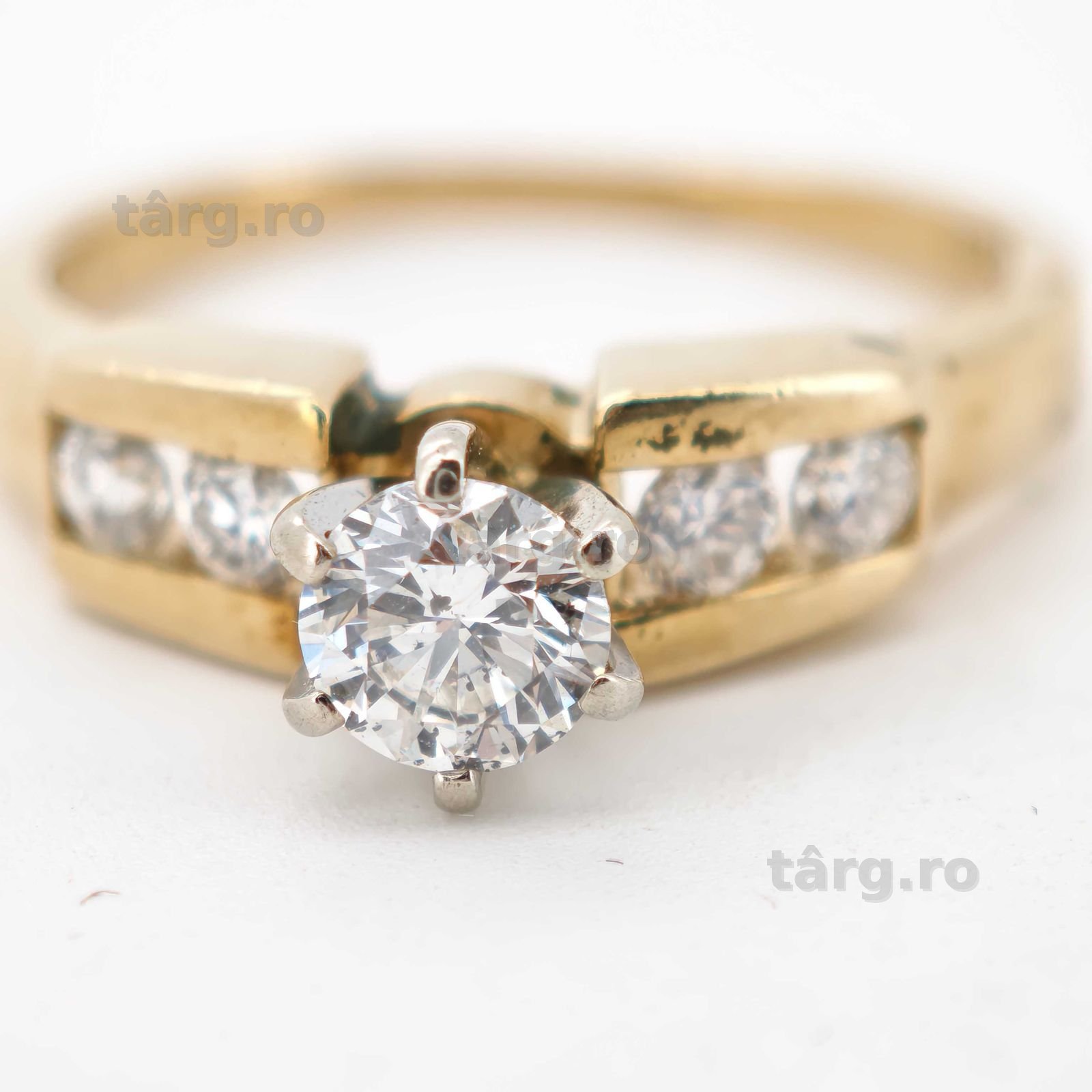 Inel diamante naturale 14k 0.88ct