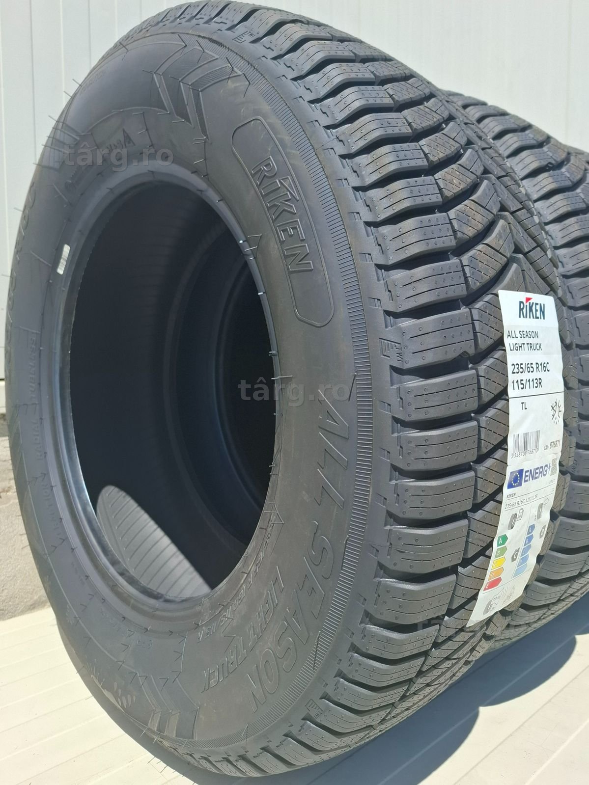 235/65 R16C,115R, RIKEN (by Michelin) LightTruck, Anvelope mixte M+S 3