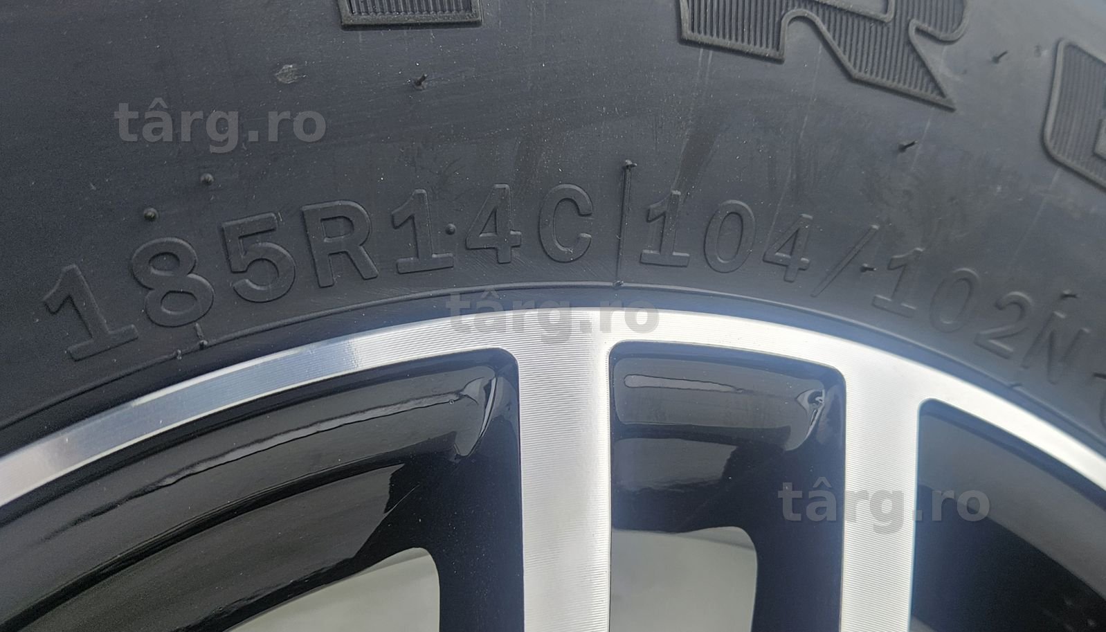 Roata completa 185R14C Anvelopa Security pe Janta aliaj 5.5Jx14 5 prez 3