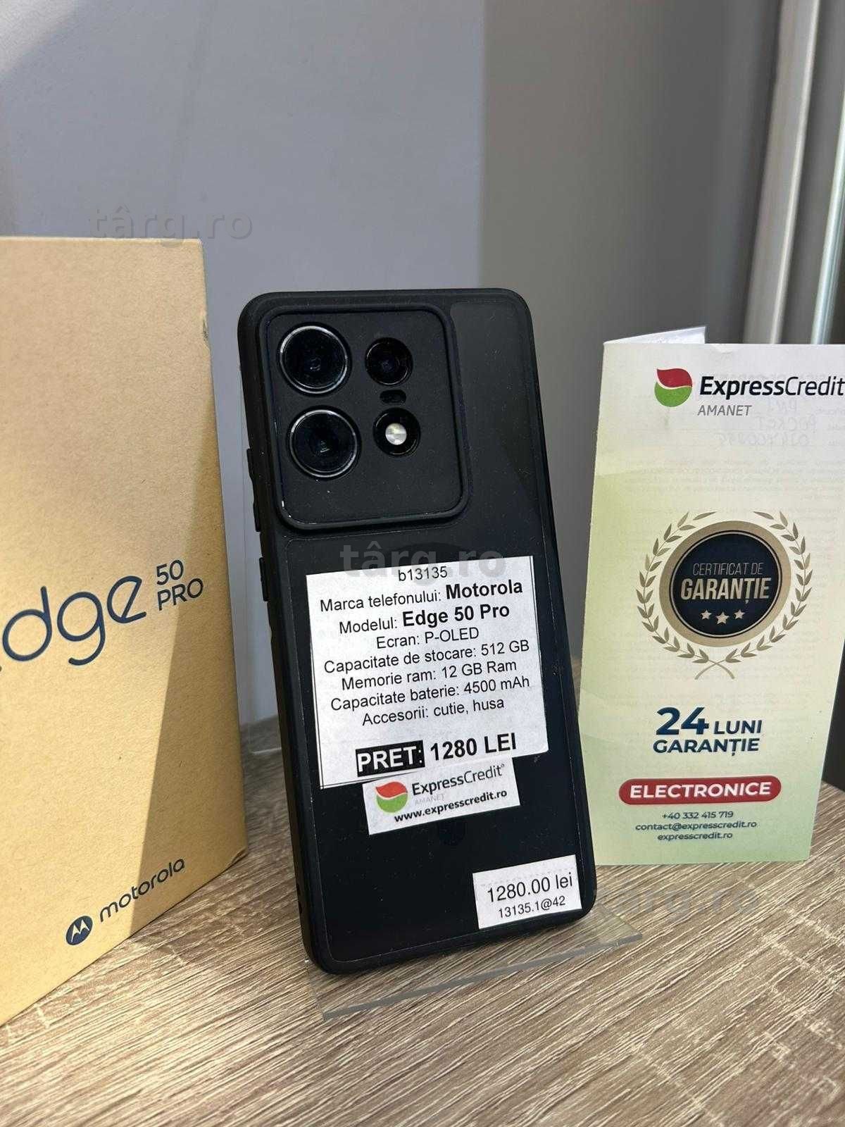 (AG42 B.13135) Telefon Motorola Moto 50Pro (GARANTIE 24 LUNI)