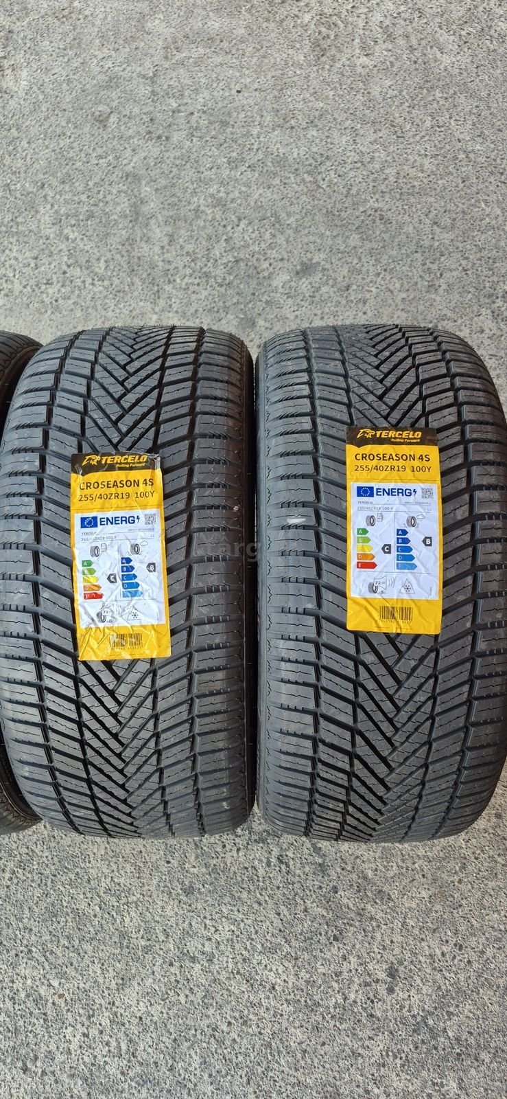 4 anvelope M+S noi Tercelo 255/40/19,dot 2025.Pretul este pe bucata. 2