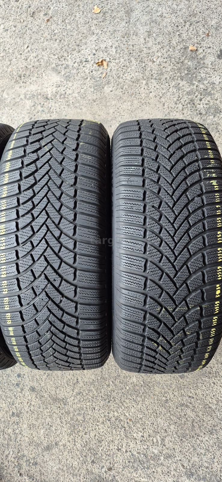 4 anvelope iarna runflat Bridgestone 225/55/17 .Pretul este pe bucata. 2