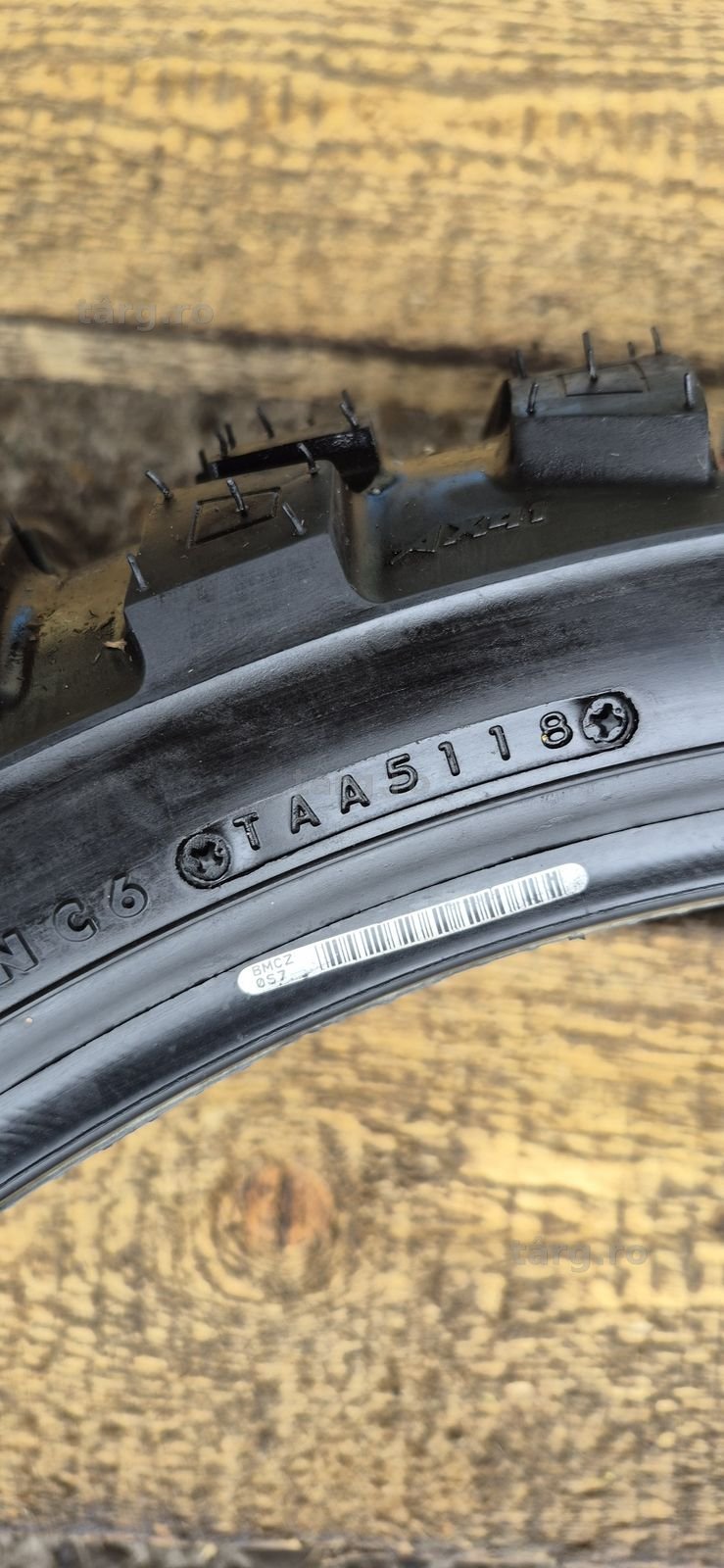 O anvelopa moto fata noua Bridgestone 120/70B19M/C,dot 2018. 8