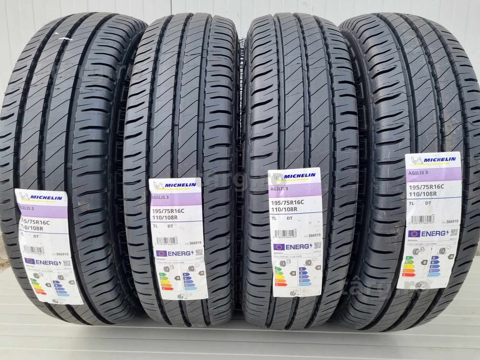 195/75 R16C 110R (10 pliuri) MICHELIN Agilis 3 Anvelope de vara