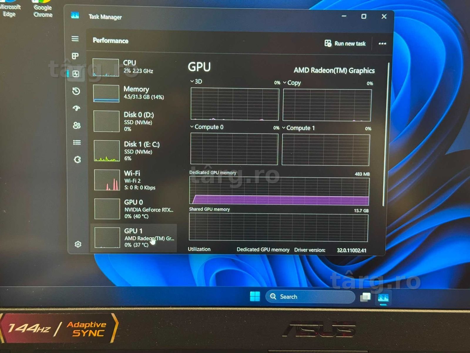 Hope Aamanet P2 - ASUS TUF A15 AMD RYZEN 5 7535HS /  32GB RAM / GEFORCE RTX 3050 6