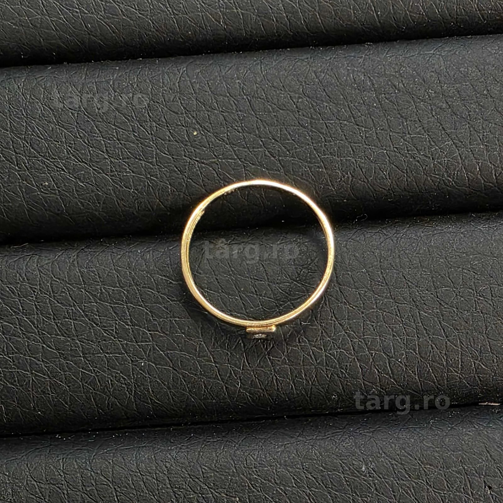 Inel Aur 18K - 0.77 grame / 468 lei ( B34095.1 / Ag28 Doi Baieti ) 6
