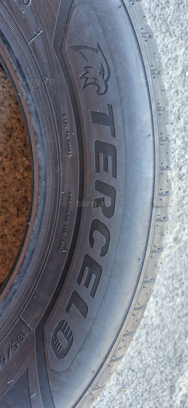4 anvelope vara noi Tercelo 185/65/15,dot 2025.Pretul este pe bucata. 4