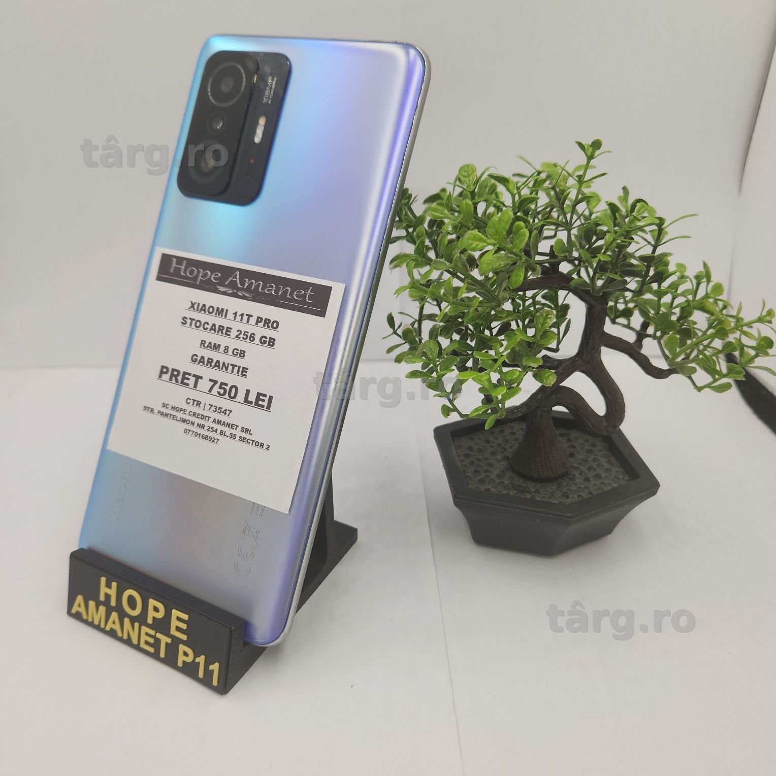 Hope Amanet P11 - Xiaomi 11T Pro / 256GB-8GB Ram / Garantie / 73547 2