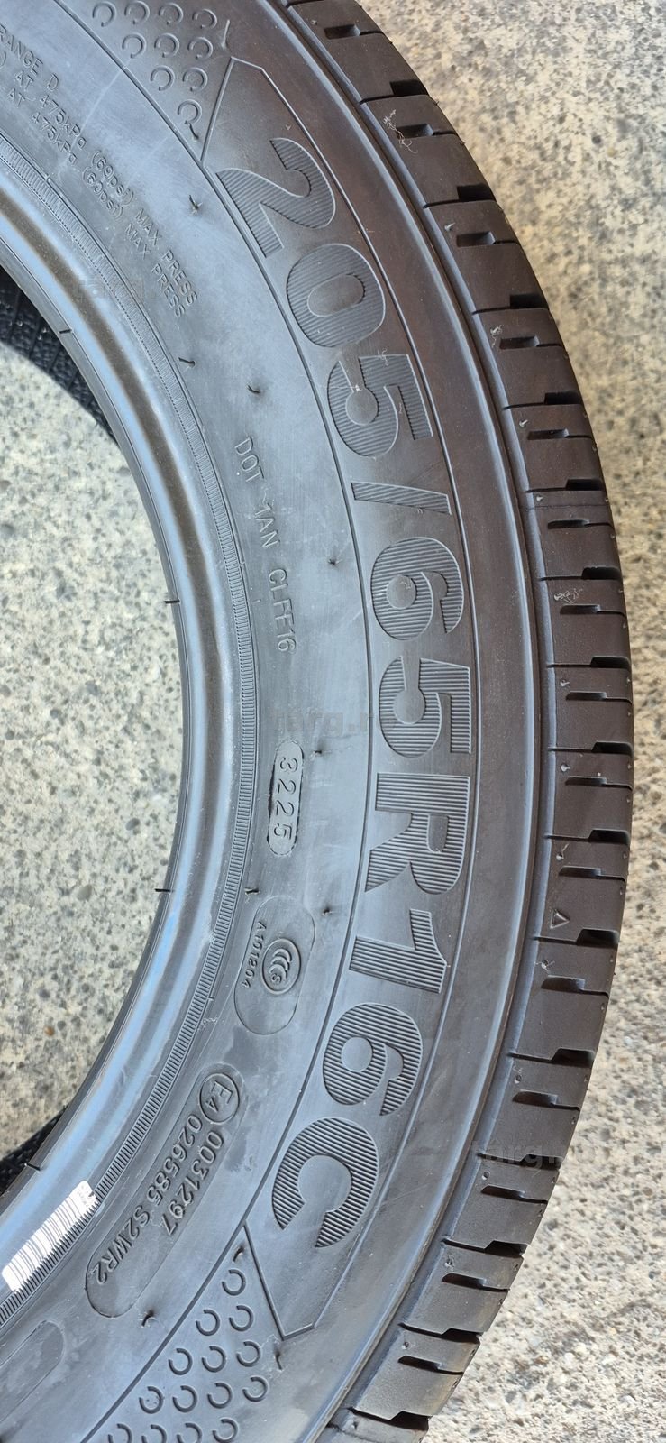 4 anvelope M+S noi Tercelo 205/65/16C,dot 2025.Pretul este pe bucata. 6