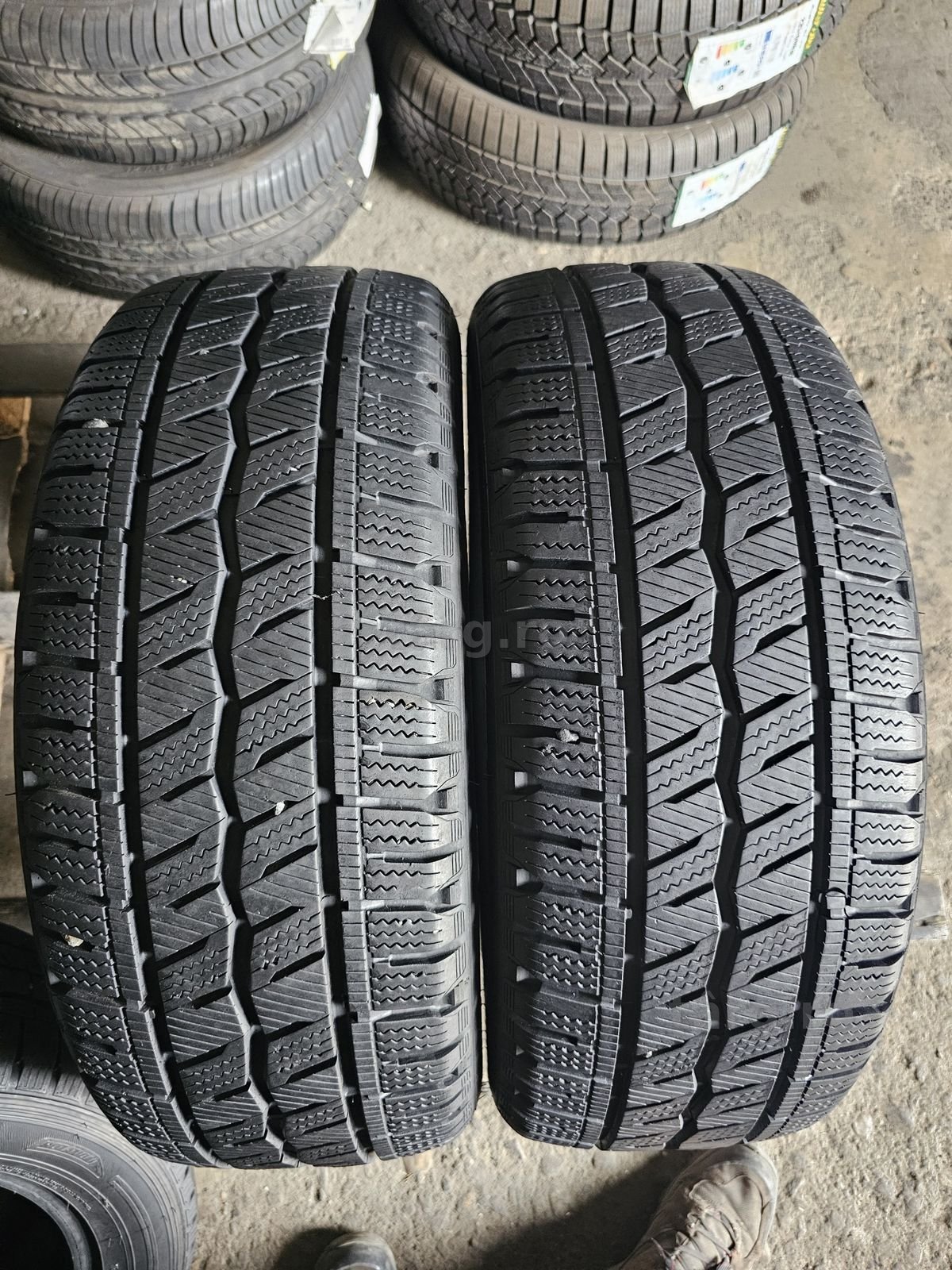 2 anvelope iarna 225 55 17C Hankook 7.3mm 2021