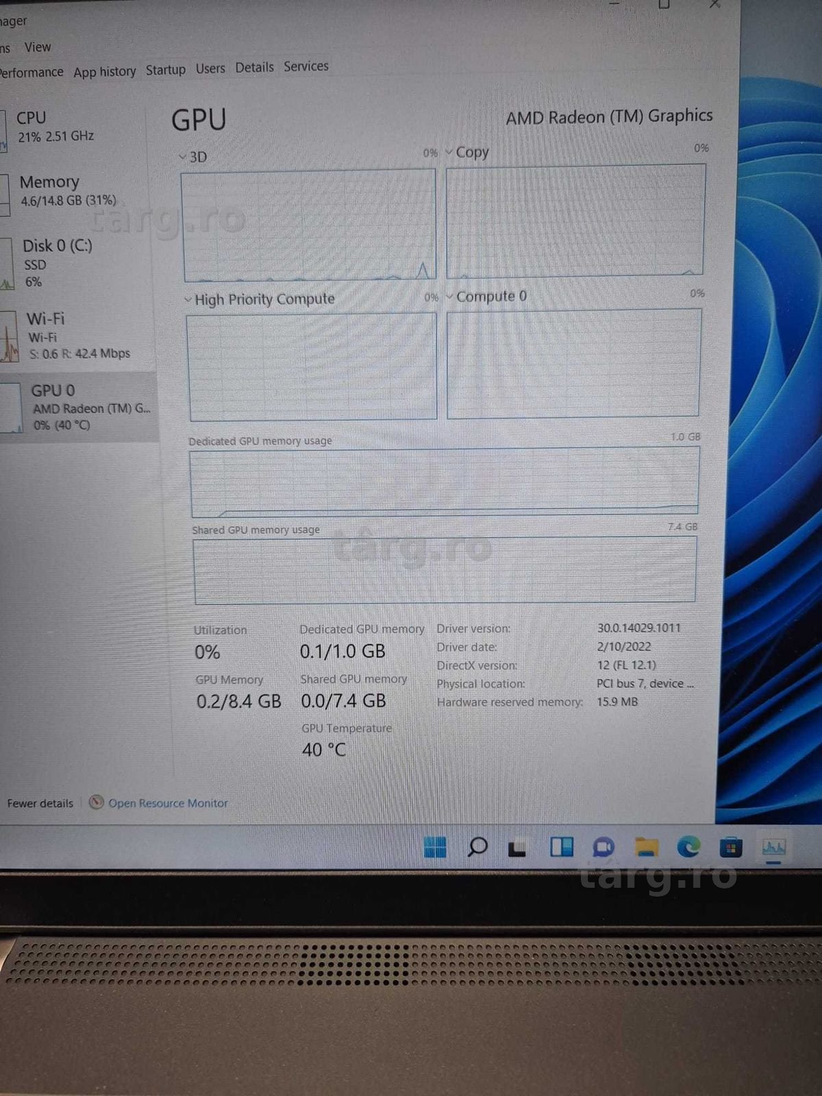 Hope Amanet P10/Laptop Lenovo Thinkpad L15 Gen 3 AMD Ryzen 5 PRO 5675U 6
