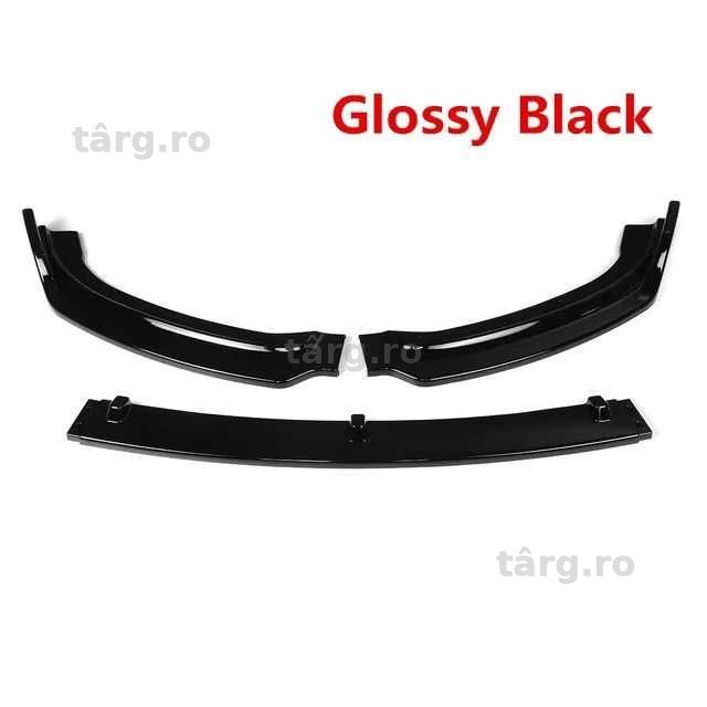 Lip Dedicat Prelungire Bara Fata Simpla Non-M BMW F30 F31, Negru Lucio