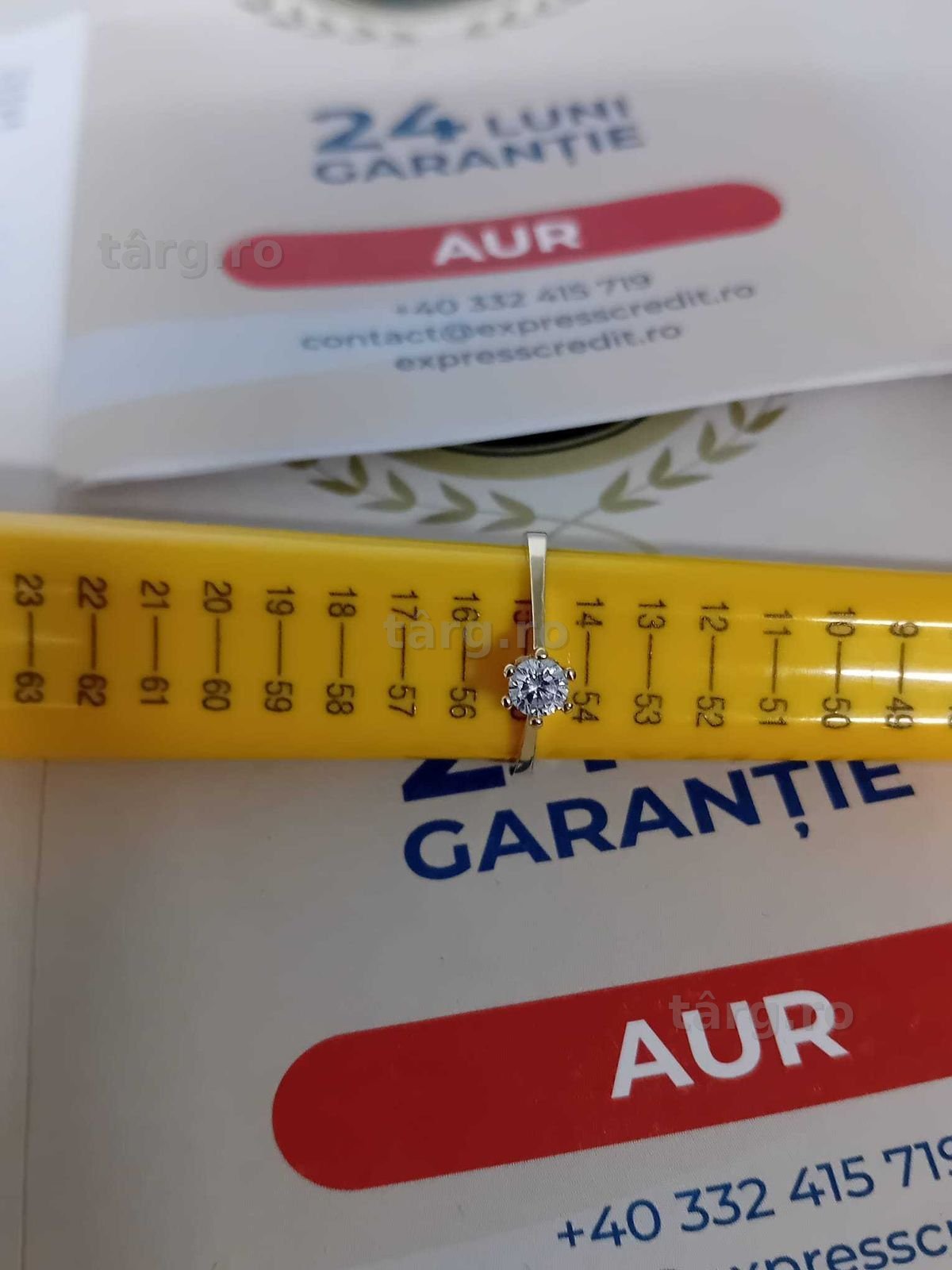 Inel aur 14k [Tomesti-b:33100.3]-Garantie 2 ani! 2