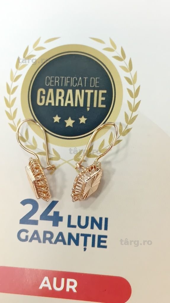 Cercei aur 14k Ag20 Dancu b30423 2