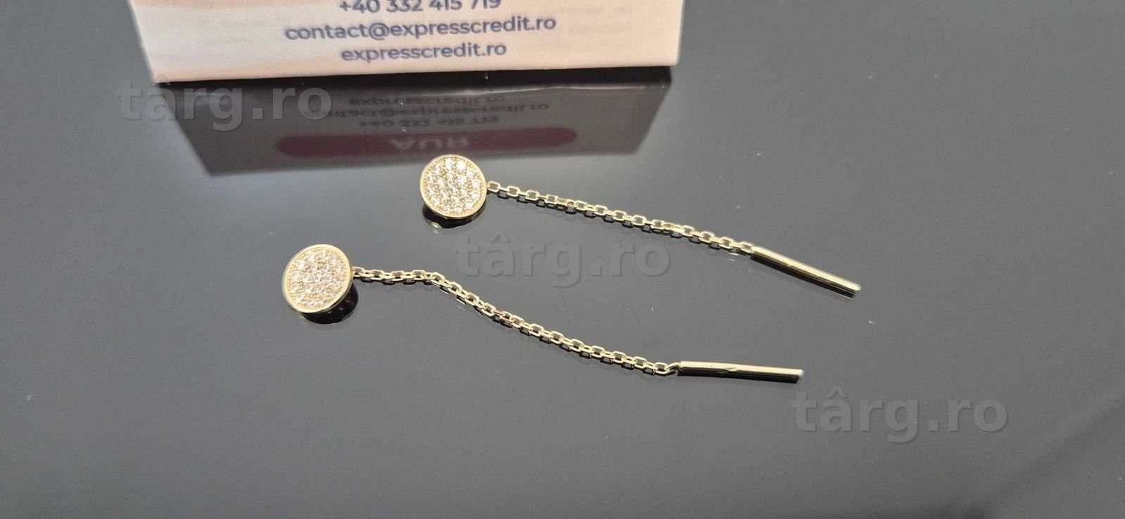(AG46) Cercei aur 14K B.4786 3