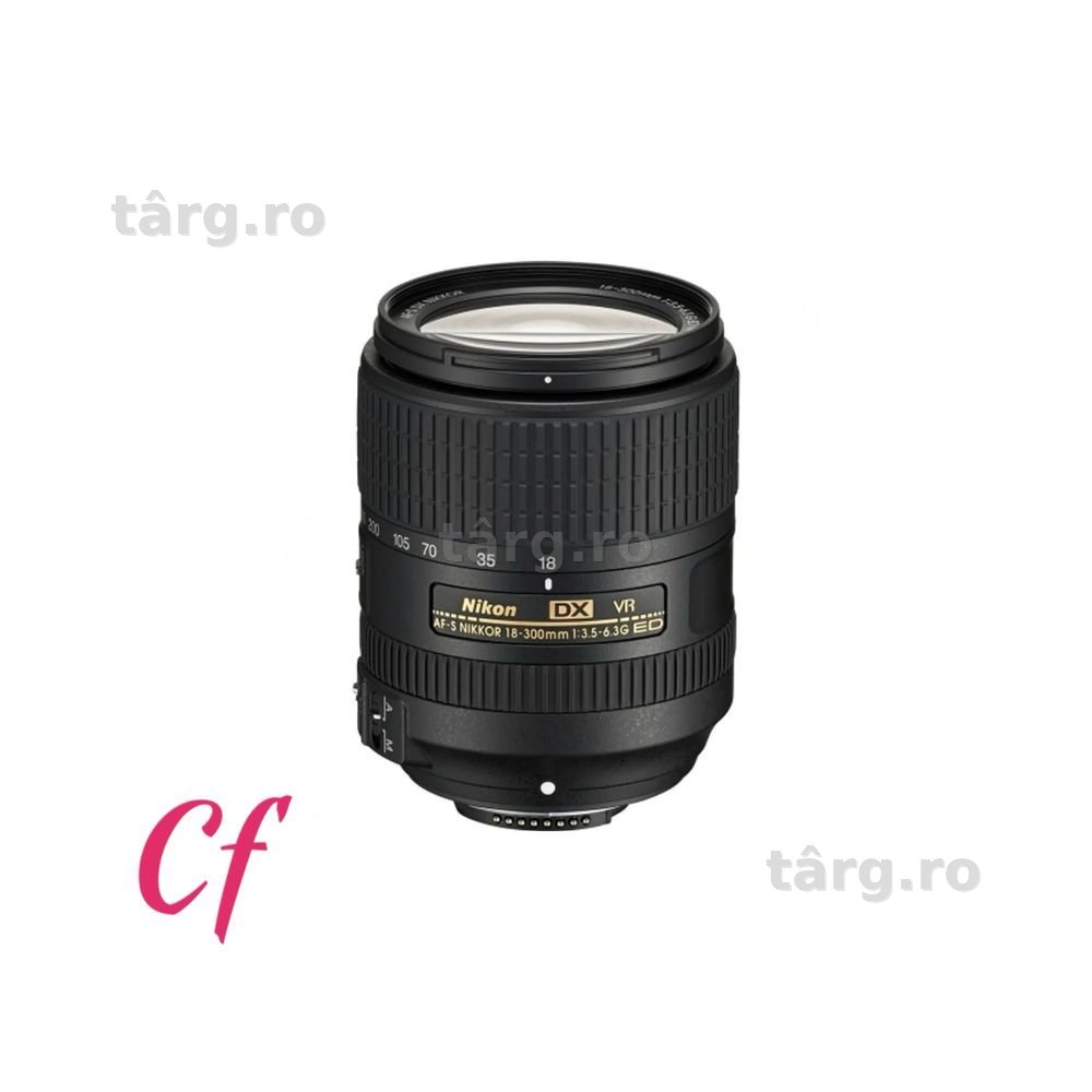 Nikon AF-S DX NIKKOR 18-300mm f/3.5-6.3G ED VR - Nou Garantie 2 ani!