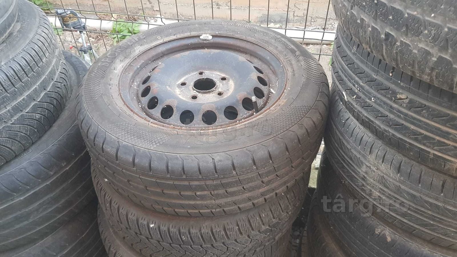 Roata rezerva 15 Cric Voskwagen Prezoane antifurt coarba VW Skoda Audi Seat