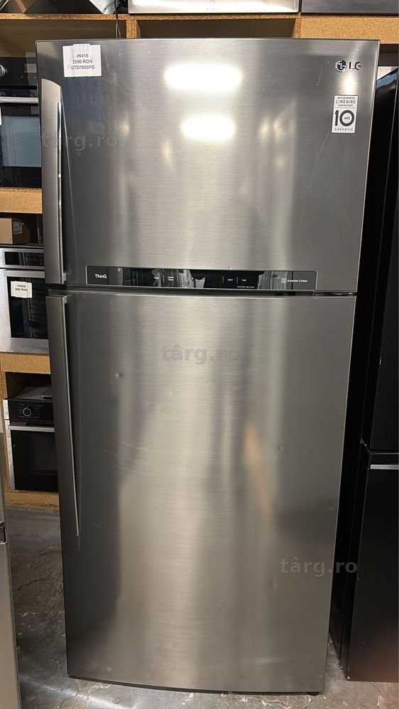 Combină frigorifică top-freezer LG GTD7850PS1
