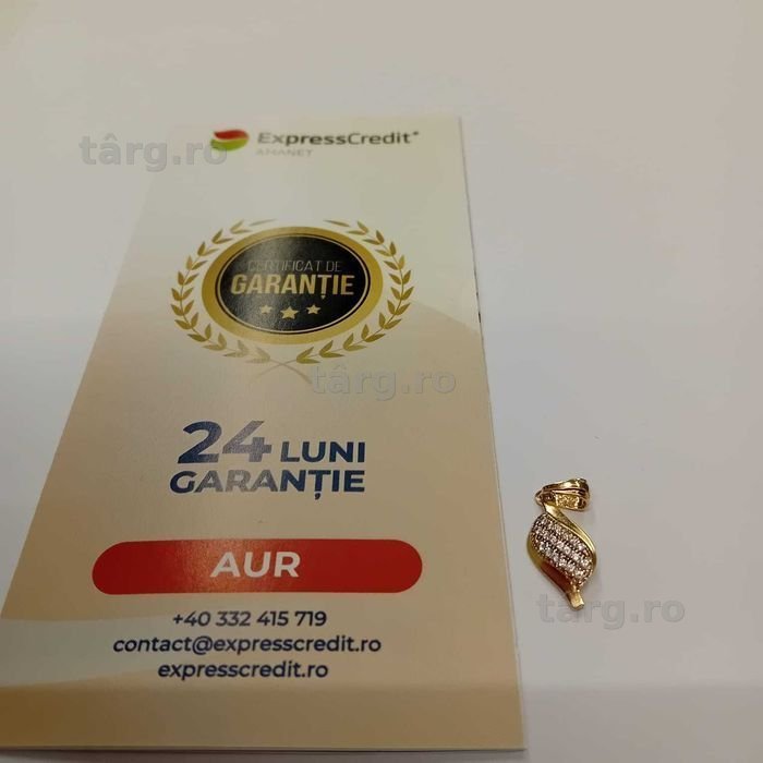 Medalion aur 14k 1.06g (ag49 Esplanada b.7595.1) Garantie 2 Ani