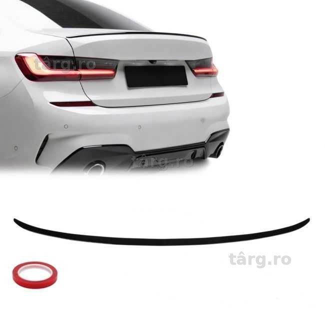 Eleron Lip Codita Portbagaj BMW Seria 3 G20 Super SLIM 340i style, Negru Lucios