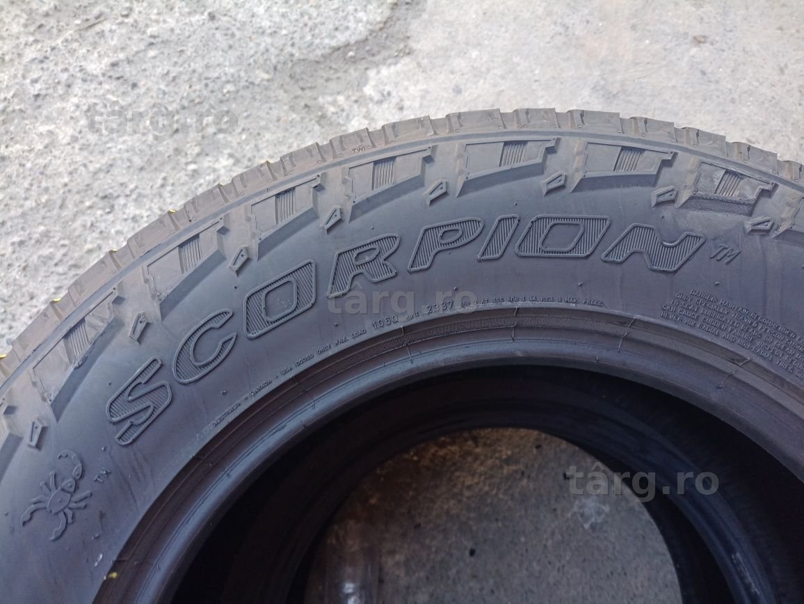 4 anvelope AllTerrain Pirelli 245/70 R17 dot 2018 6