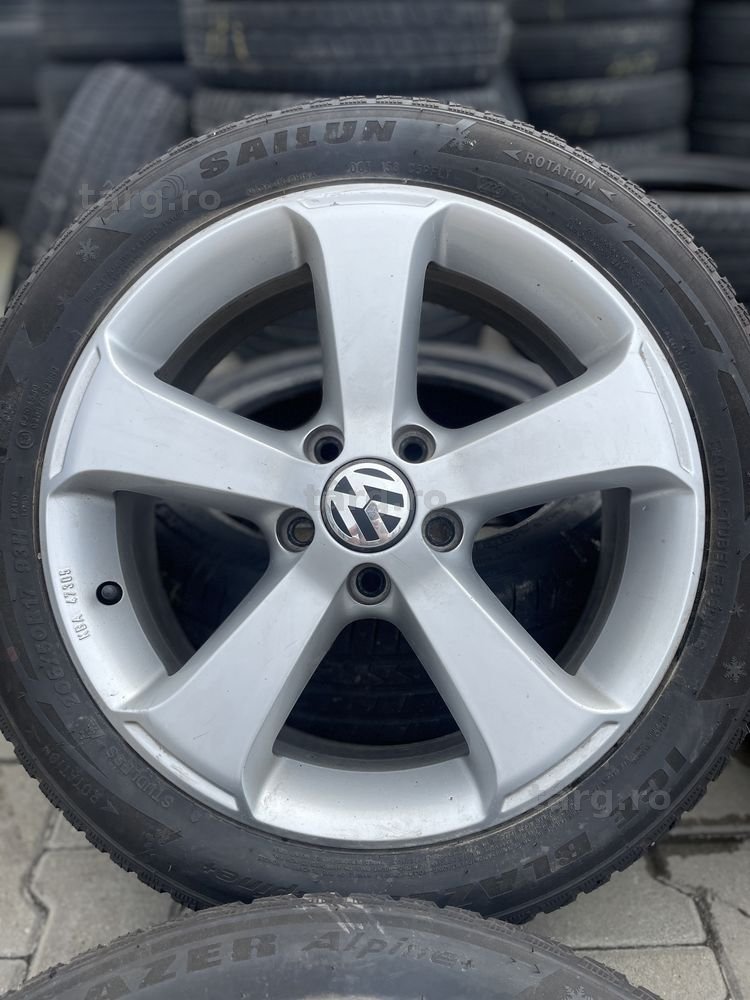 Jante Vw Eos Scirocco Passat +anvelope 205 50 17