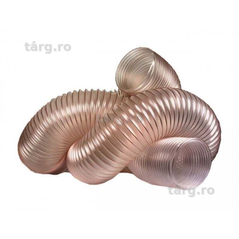 Tubulatura flexibila din poliuretan cu insertie metalica dif diametre