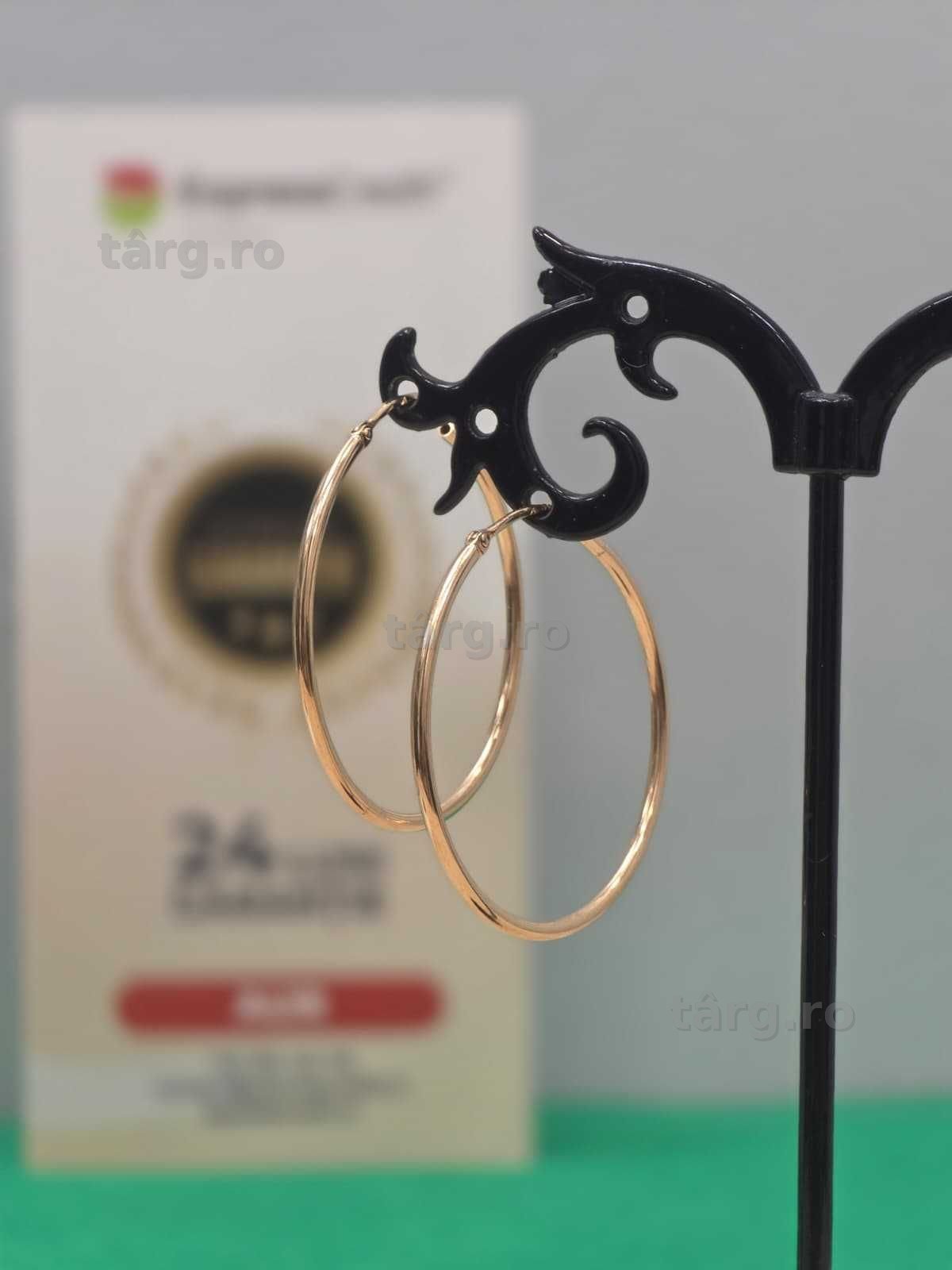 Cercei aur 8K 3.36g [Ag45 Bacau1 B.5274.2]