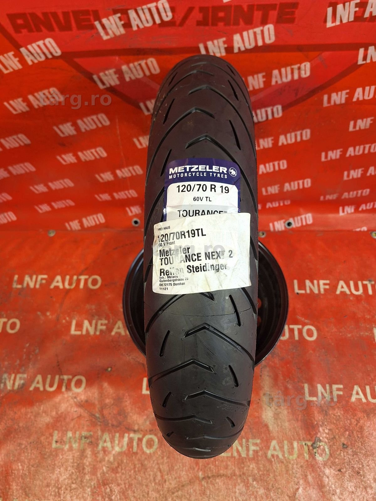 1 Anvelopa MOTO - 120/70/19 - Metzeler Tourance Next 2 NOUA - DOT 2023
