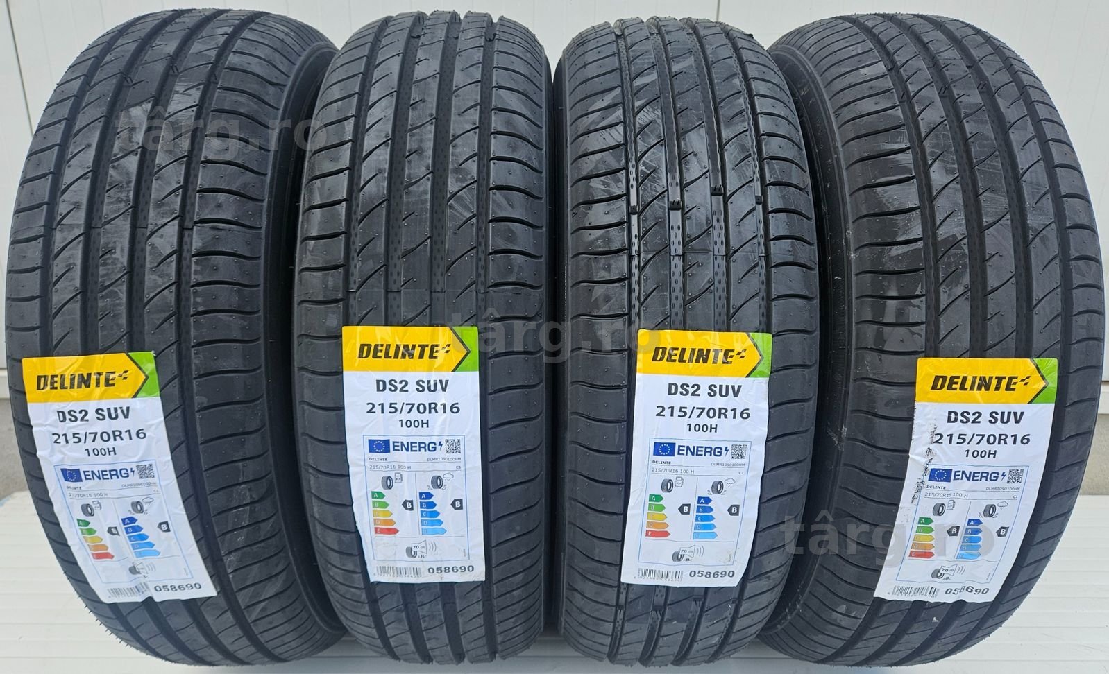 215/70 R16, 100H, DELINTE SUV M+S, Anvelope de vara, B/B/70