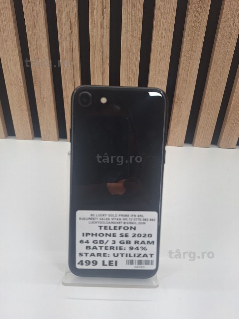 IPhone SE 2020 64 Gb 94% Baterie Garantie/Factura #60389