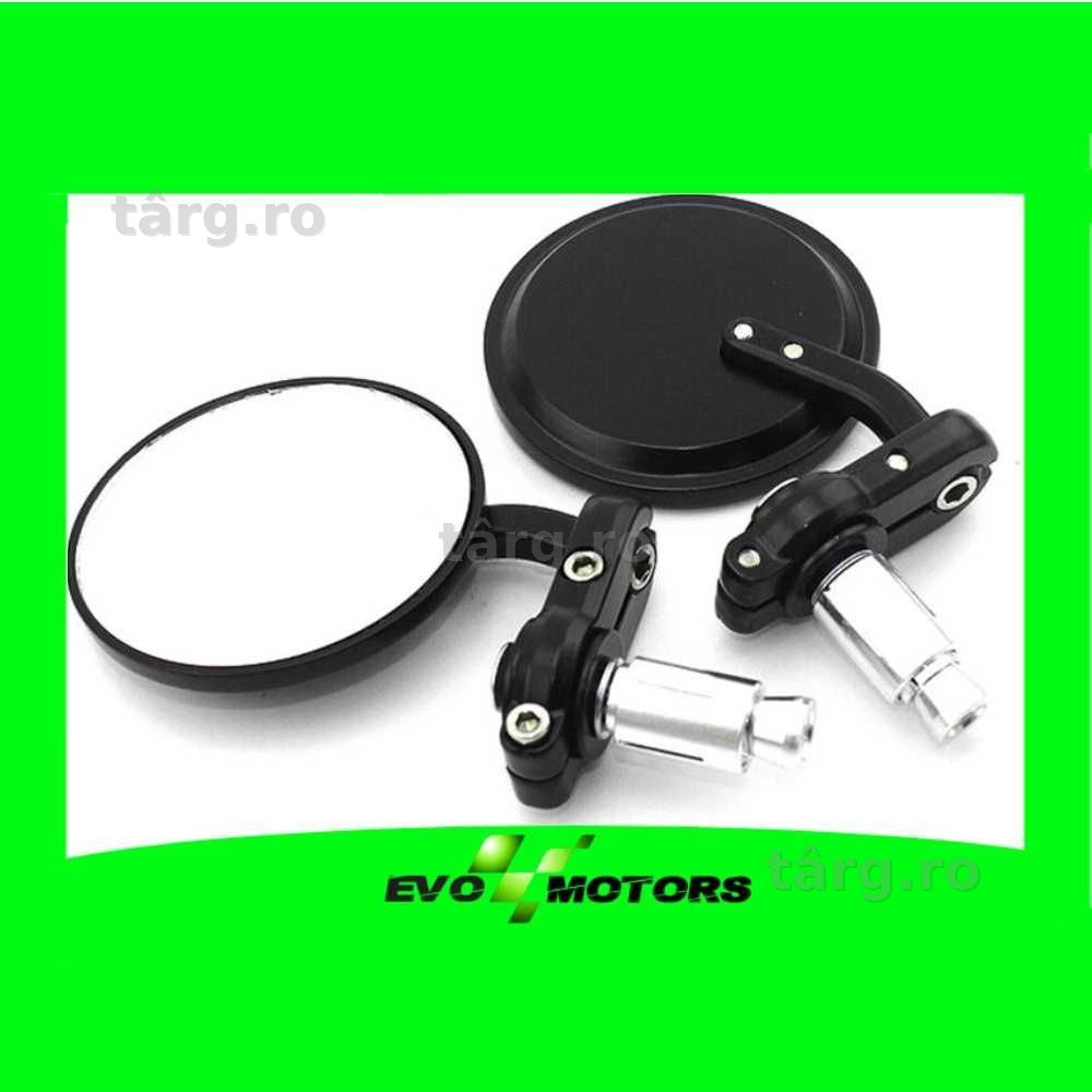 Set Oglinzi Capete capat Ghidon Moto Chooper Cafe Racer Naked A193