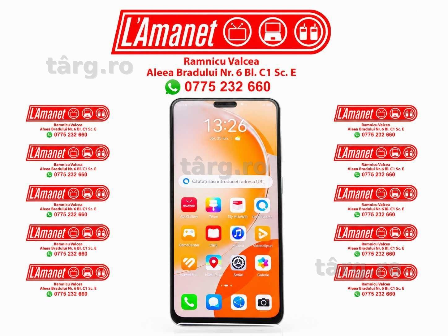 Huawei Nova Y91 Moonlight Silver 8 Gb ram 128 Gb Memorie Stare Buna