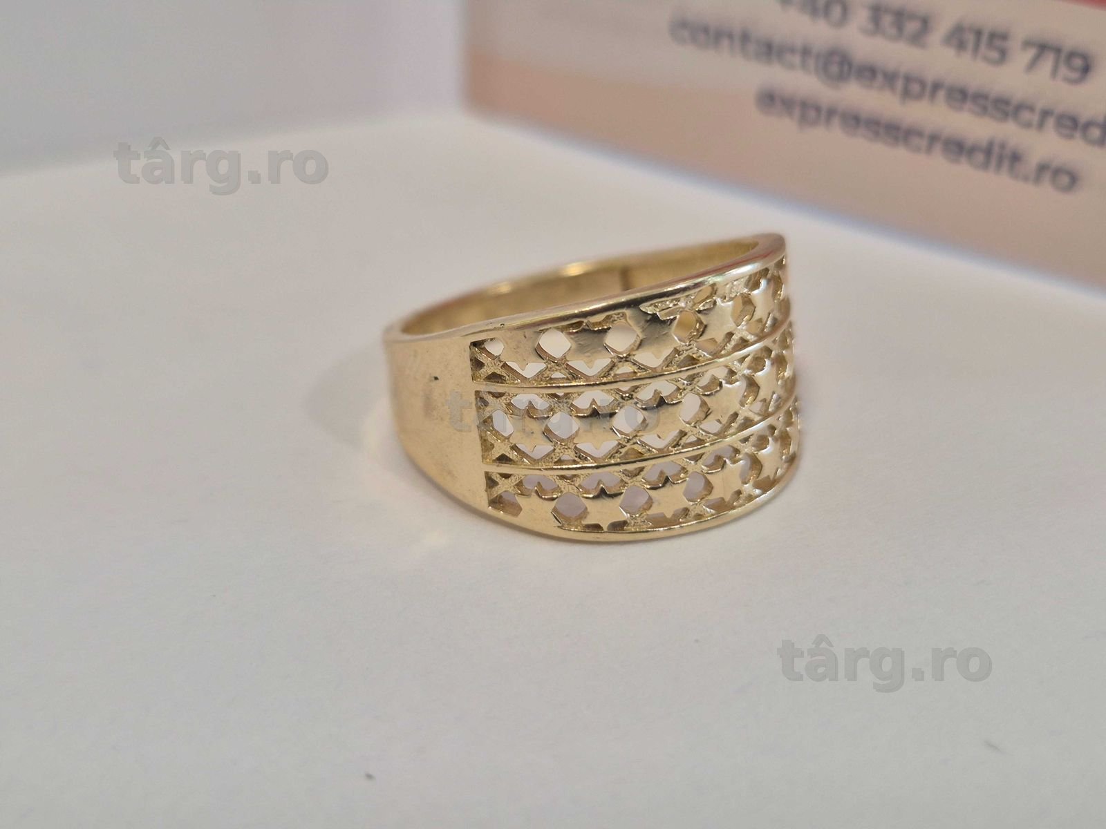 Inel Aur 14K 4.06g (ECA 39 / B.18262.5) Garantie 2 ani! 2