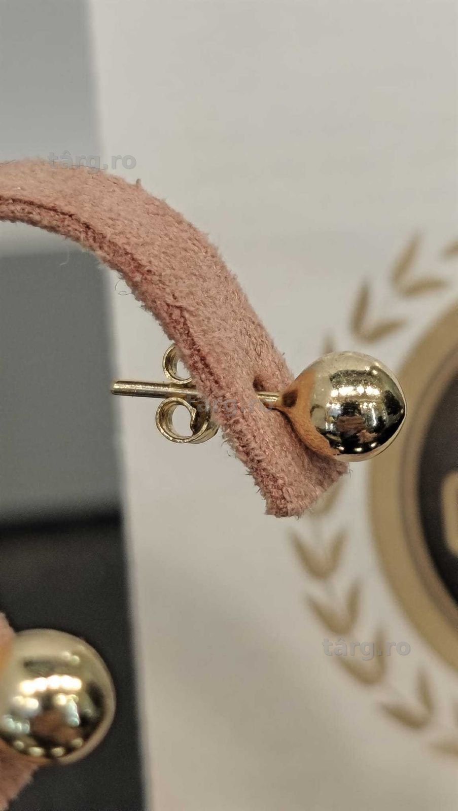 Cercei aur 14K 1.17g (Iulius Mall)(B-550) Garantie 2 ani! 3