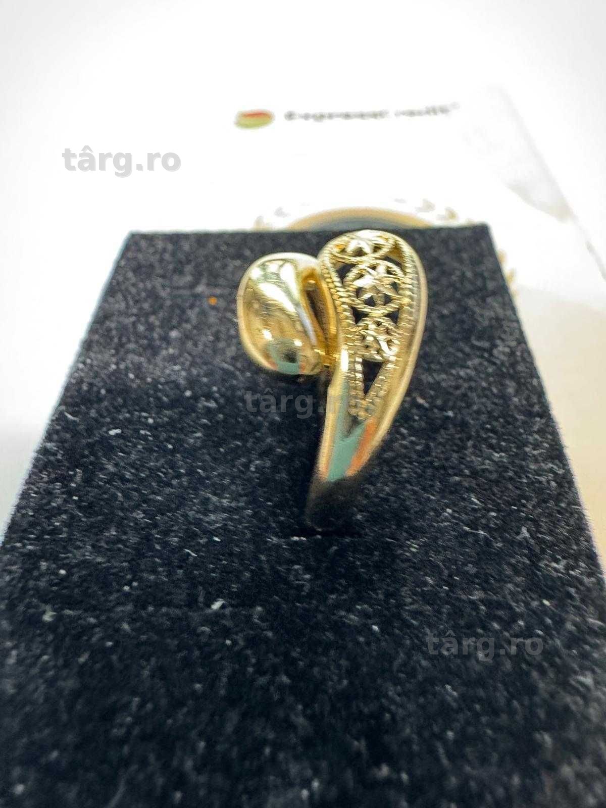 Inel din aur 14k (69728.2/ 10 Pacurari 1) garantie 2 ani! 4