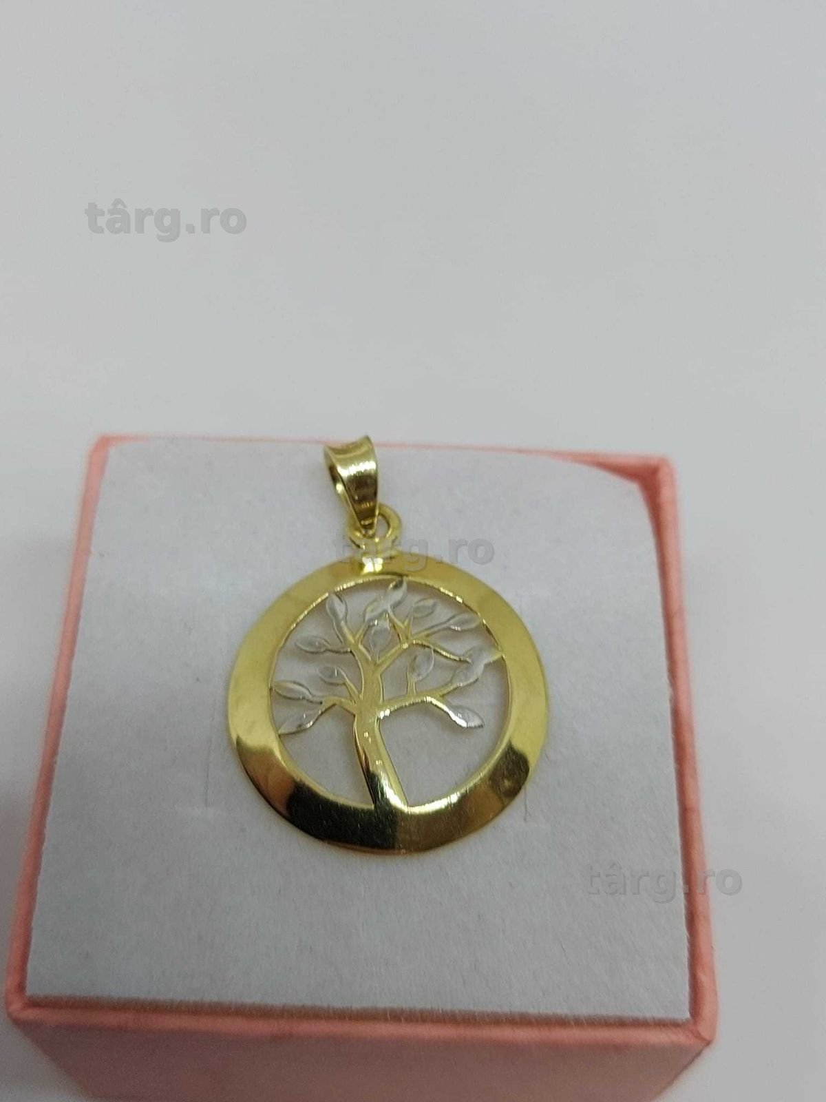 Pandantiv aur 14k 1.44gr [35161.2/30 Pacurari 2] Garantie 2 ani! 3