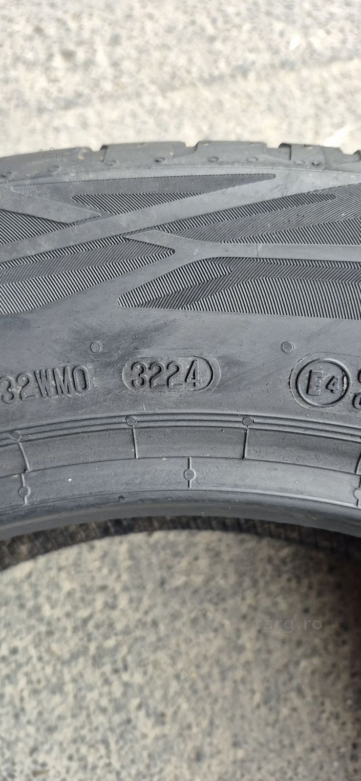 4 anvelope vara noi Continental 215/55/18,dot 2024.Pret/bucata 7