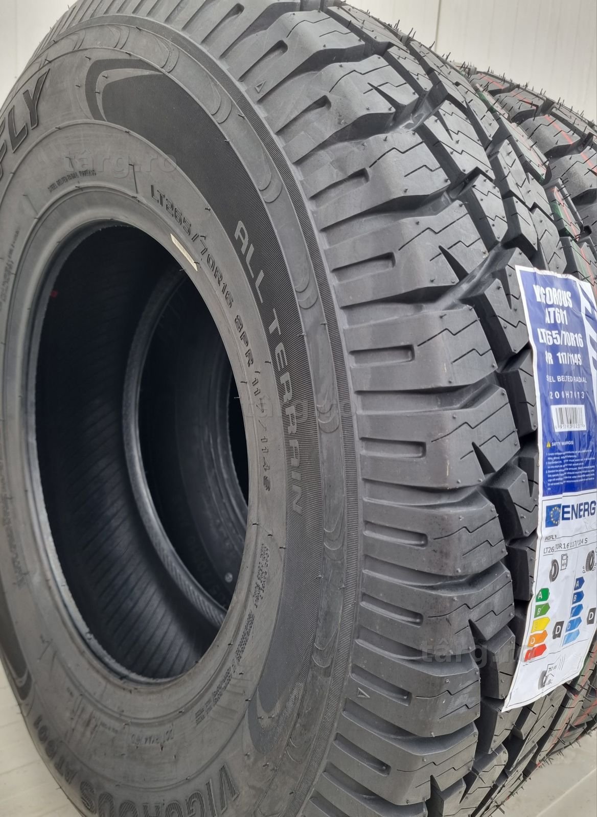 265/70 R16, 117S, HIFLY AT601, Anvelope All Terrain M+S 4