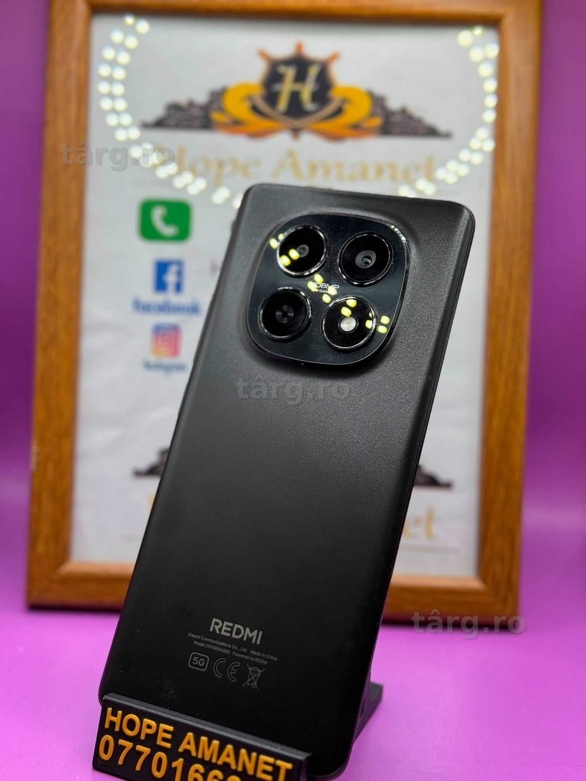 Hope Amanet P2 -REDMI NOTE 15 256GB/ 8GB RAM 2