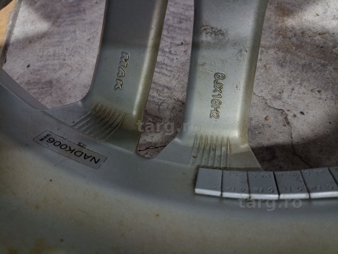 4 jante MAK compatibile Ford R18 6