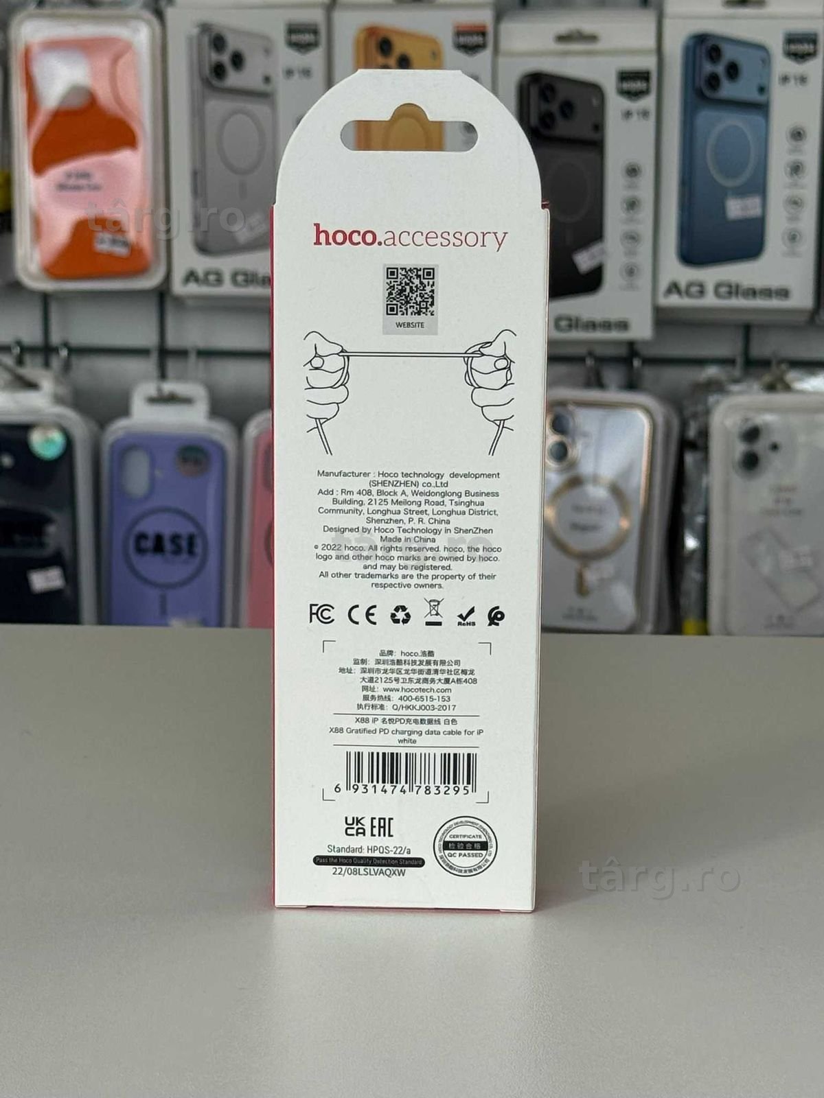 Cablu incarcare si Tansfer date, USB C-Lightning, 1m 3