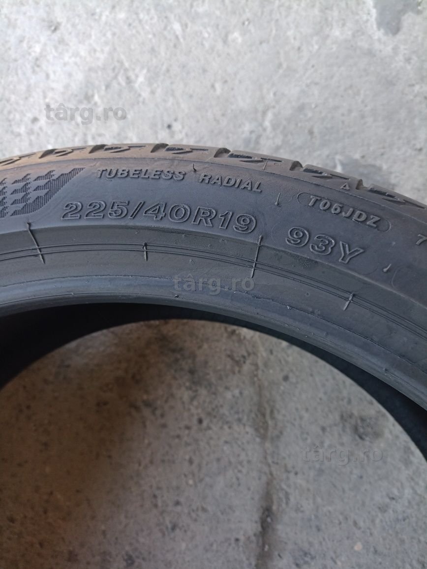 4 anvelope Bridgestone 225/40 R19 5