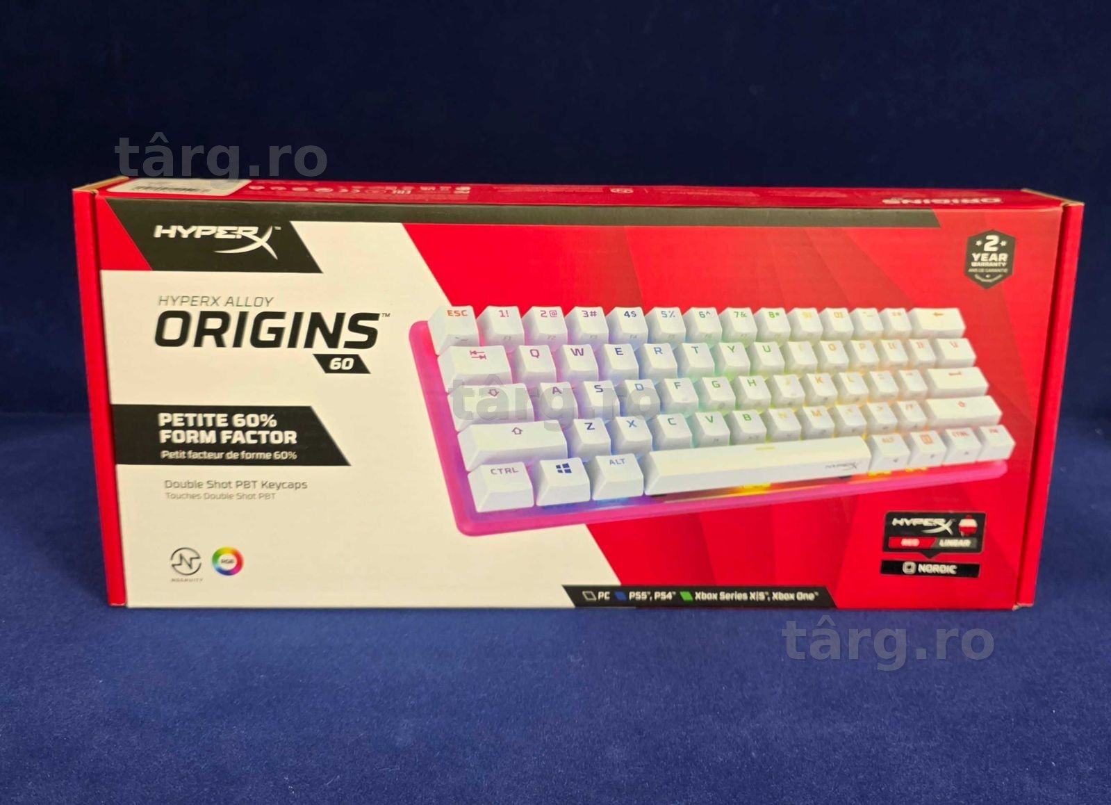 Kit complet Hyper X / Tastatura / Mousepad / Taste reverva ( 6100.17 / Ag28 Doi Baieti ) Garantie 2 ani ! 2