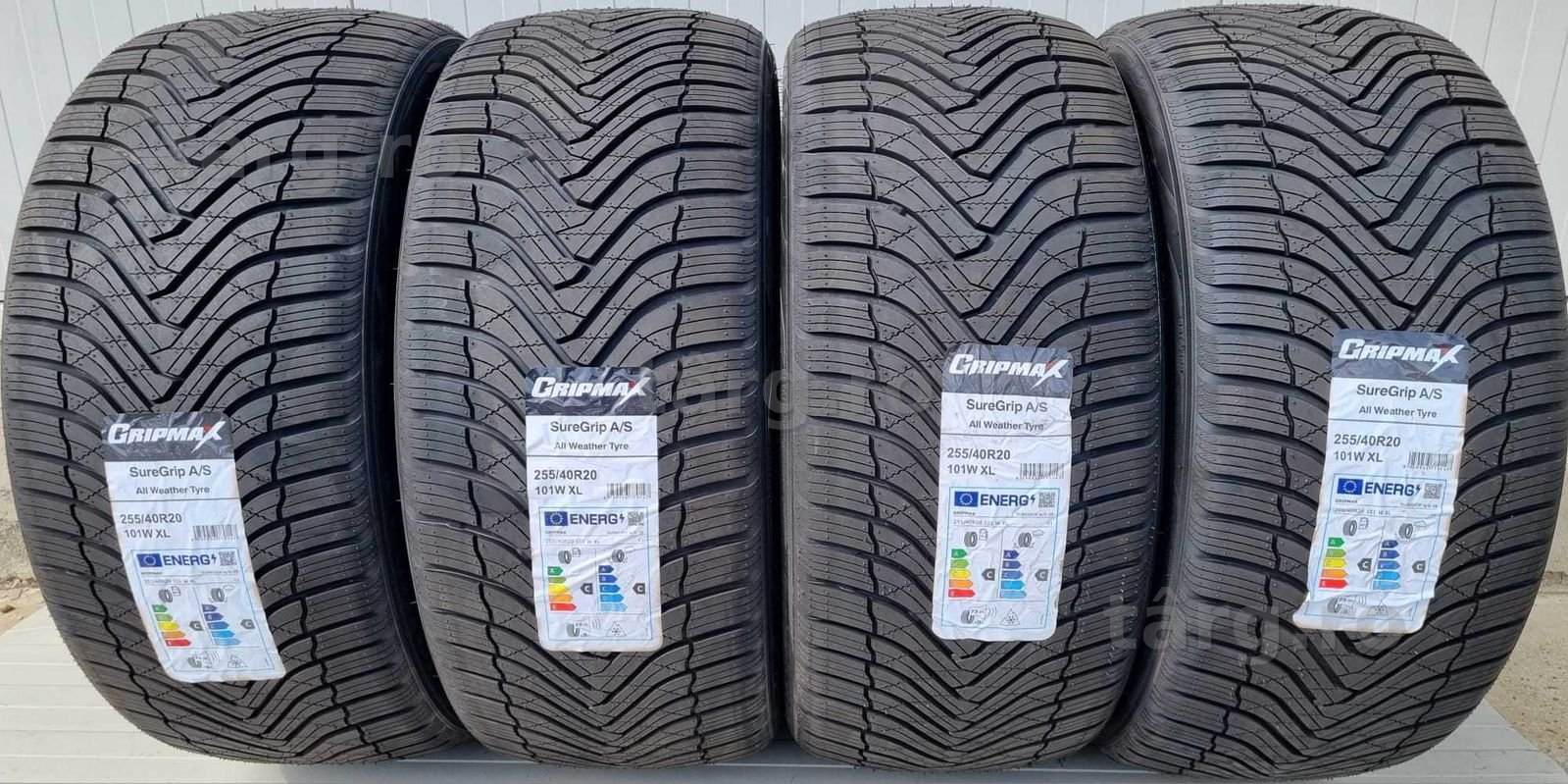 255/40 R20, 101W, GRIPMAX, Anvelope mixte M+S, dot 2025